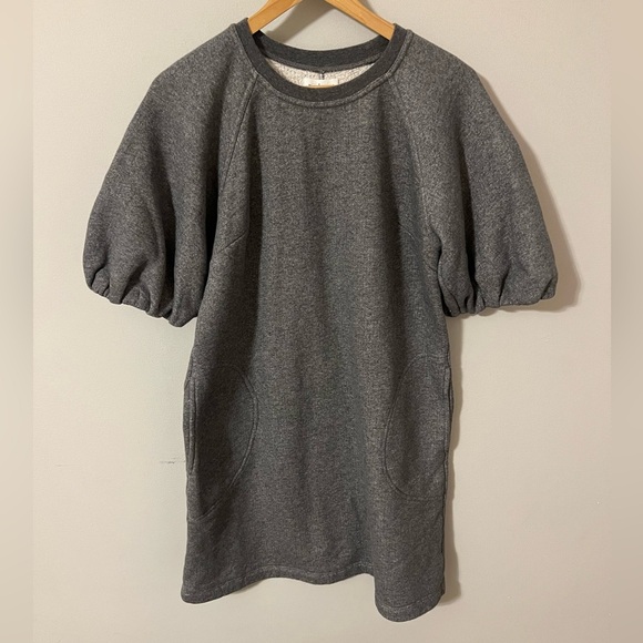 Anthropologie Velvet by Graham & Spencer Puff-Sleeve Mini Dress - Picture 5 of 12